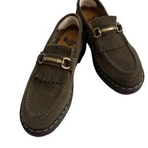 Adrian Snaffle Suede Loafers - Size 41 (fits size 10) like new
